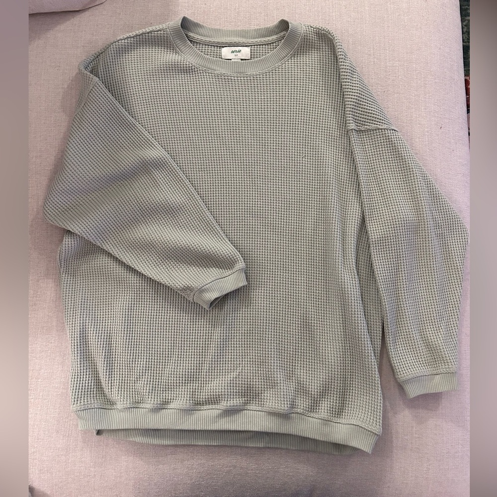 Aerie oversized crew sweater, size S.